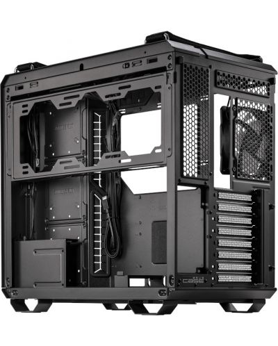 Кутия ASUS - TUF Gaming GT502 Plus ARGB, mid tower, черна/прозрачна - 4