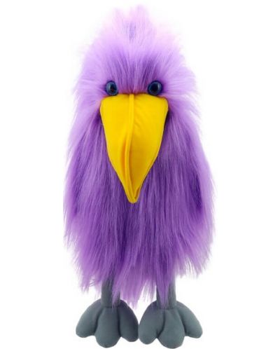 Кукла за куклен театър The Puppet Company - Лилав папагал, 30 cm