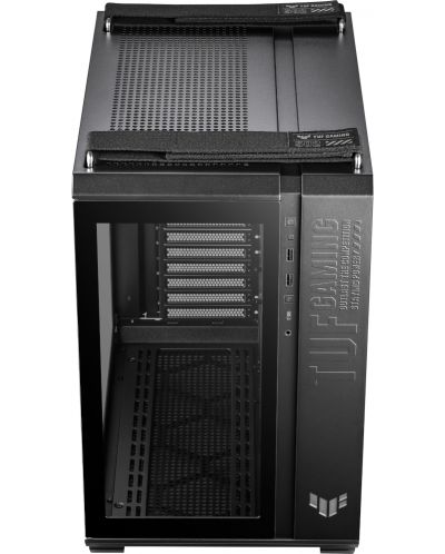 Кутия ASUS - TUF Gaming GT502, middle tower, черна/прозрачна - 10