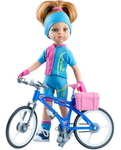 Кукла Paola Reina Amigas - Даша, с велосипед, 32 cm - 1