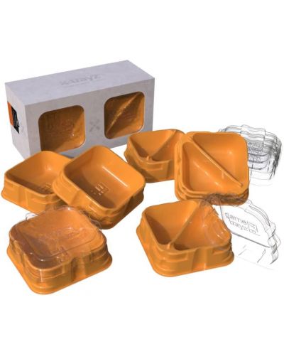 Кутийки за токени X-Trayz - Оранжеви - 2