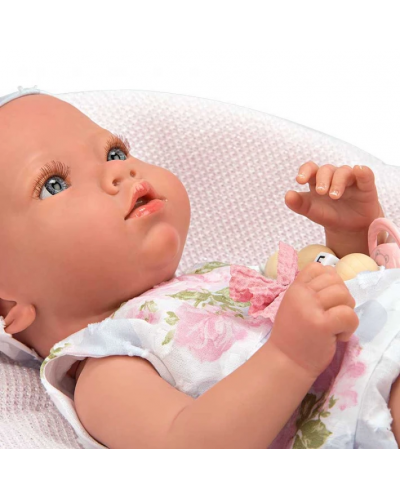 Кукла-бебе Arias - Инна с розово одеяло и аксесоари, 38 cm - 3