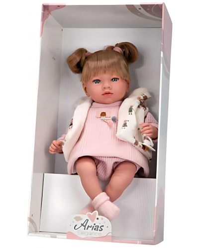 Кукла Arias - Ария в розово, която се смее, 40 cm - 4