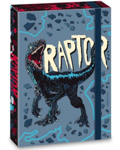 Кутия с ластик Ars Una Raptor - А4 - 1