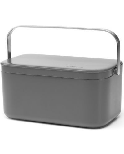 Кутия за хранителни отпадъци Brabantia - SinkSide Dark Grey - 2
