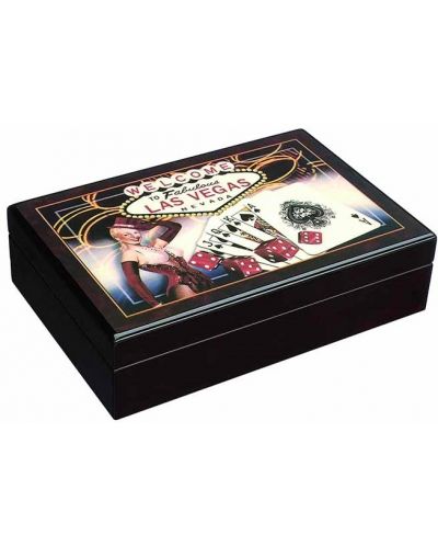 Кутия с покер карти Modiano - Las Vegas - 1