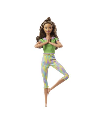 Кукла Mattel Barbie Made to Move с кестенява коса - 2