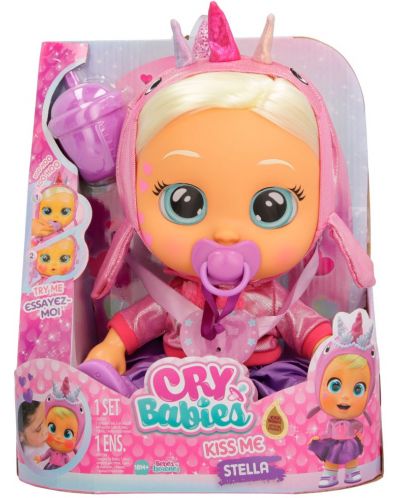 Кукла със сълзи за целувки IMC Toys Cry Babies - Kiss me Stella - 8