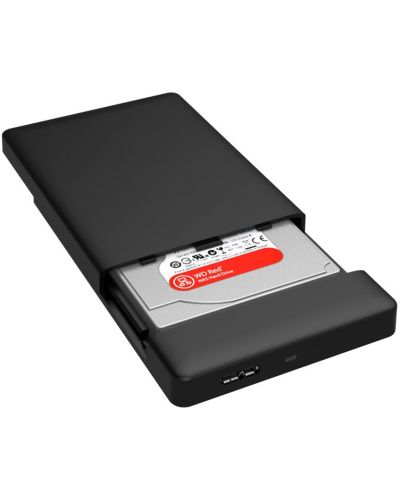 Кутия за твърд диск Orico - 2588US3-BK, USB3.0, 2.5'', черна - 3