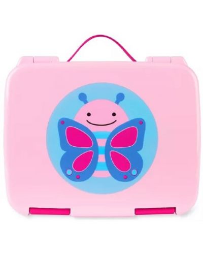 Кутия за храна Skip Hop Zoo - Bento, Butterfly - 1