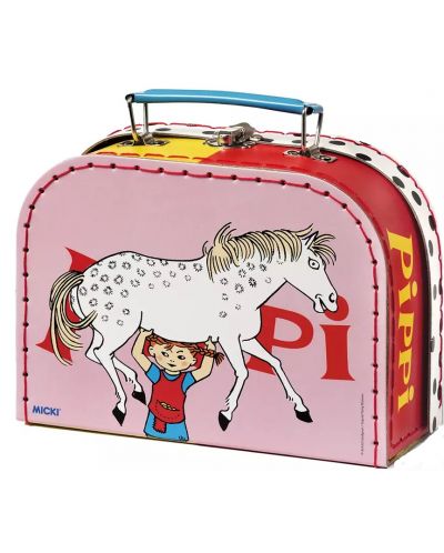 Куфарът на Пипи Pippi - Розов, 20 cm - 2