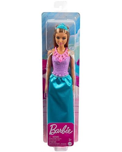 Кукла Mattel Barbie - Принцеса със синя пола - 2