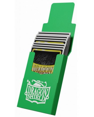 Кутии за карти Dragon Shield Cube Shell - Green (8 бр.) - 2