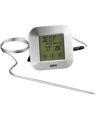Kухненски термометър Gefu - Punto, 6.2 x 6.2 x 14 cm, инокс - 1