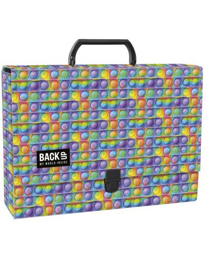 Куфарче с дръжка BackUp Pop-It - А4, голямо - 1