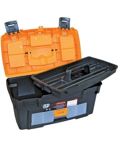 Куфар за инструменти с органайзер Premium - 35369, 17'' - 1