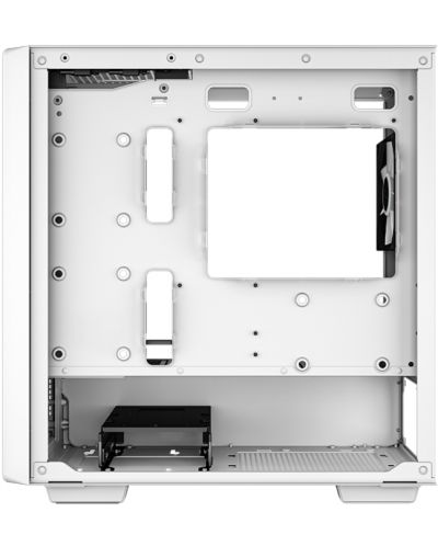 Кутия DeepCool - CC360 ARGB, mini tower, бяла/прозрачна - 7