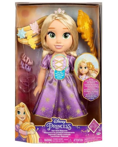 Кукла Jakks Disney Princess - Рапунцел с магическа коса - 1