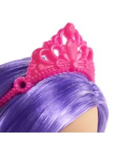 Кукла Barbie Dreamtopia - Барби приказна фея с крила, с лилава коса - 3