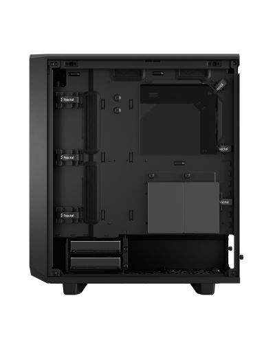Кутия Fractal Design - Meshify 2 Compact TG Dark, mid tower, черна/прозрачна - 7