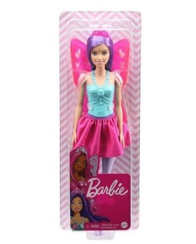 Кукла Barbie Dreamtopia - Барби приказна фея с крила, с лилава коса - 4