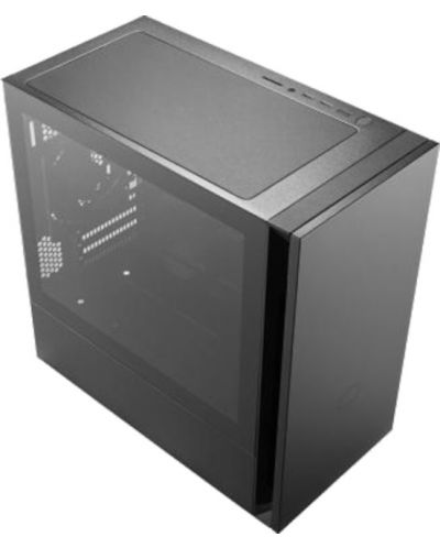 Кутия Cooler Master - Silencio S400, mini tower, черна/прозрачна - 5