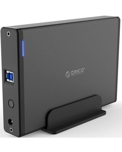Кутия за твърд диск Orico - 7688U3, USB 3.0, 3.5'', черна - 3