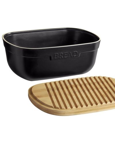 Кутия за хляб с дъска за рязане Emile Henry - Bread Box, 6.5 L - 2