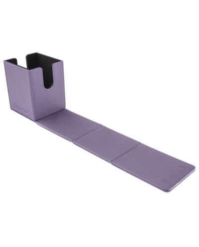 Кутия за карти Ultra Pro Vivid Alcove Flip - Purple (100 бр.) - 2
