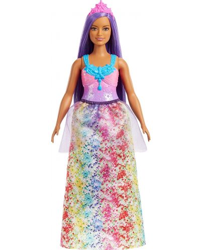 Кукла Barbie Dreamtopia - С лилава коса - 1