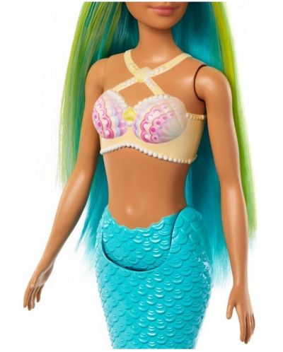 Кукла Barbie - Барби русалка със синя коса - 3
