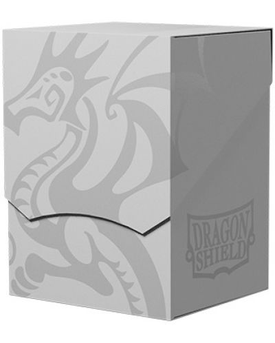 Кутия за карти Dragon Shield Deck Shell - Ashen White (100 бр.) - 1