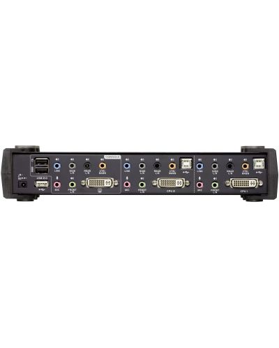 KVMP превключвател ATEN - CS1782A, 2-портов, USB, DVI, Audio - 2
