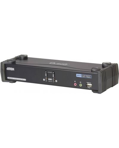 KVMP превключвател ATEN - CS1782A, 2-портов, USB, DVI, Audio - 1