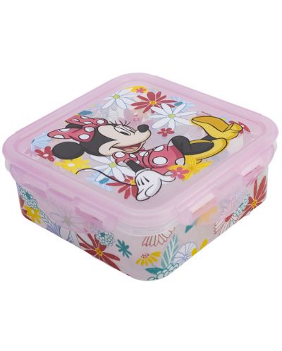 Квадратна кутия за храна Stor - Minnie Mouse, 500 ml - 1