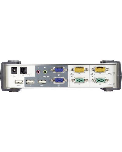 KVMP превключвател ATEN - CS1742C-AT, 2-портов, USB, VGA, Audio - 2