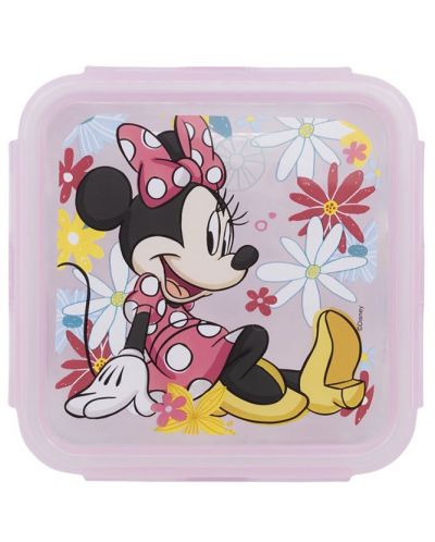 Квадратна кутия за храна Stor - Minnie Mouse, 500 ml - 2