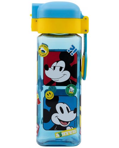 Квадратна бутилка за вода Stor Mickey Mouse - 550 ml - 1