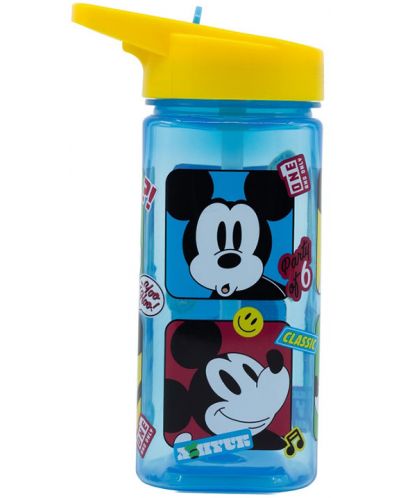Квадратна бутилка Stor - Mickey Mouse, 510 ml - 1