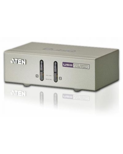 KVMP превключвател ATEN - CS72U, 2-портов, USB, VGA, Audio - 1