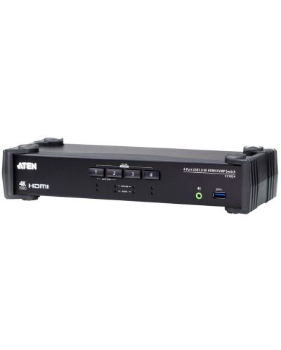 KVMP превключвател ATEN - CS1824, 4-портов, 4K, USB 3.0, HDMI - 1