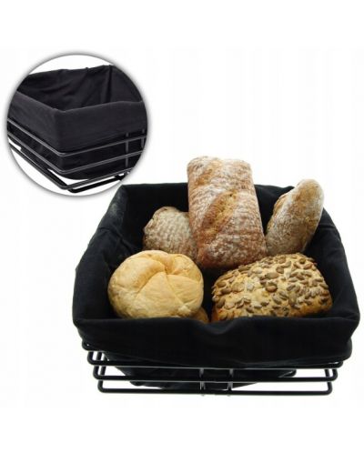 Квадратно панерче за хляб HIT - 23 x 21.5 cm, черно - 3