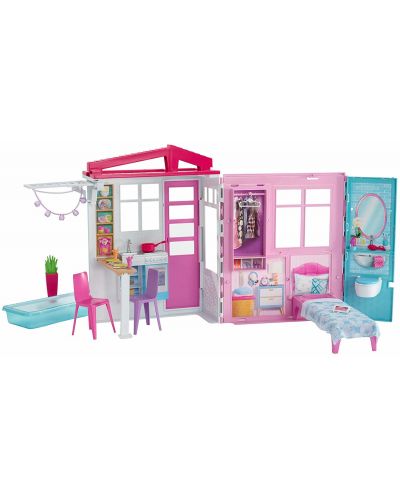 Игрален комплект Mattel Barbie - Къща за кукли - 1