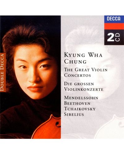 Kyung Wha Chung - The Great Violin Concertos - Mendelssohn, Beethoven, Tchaikovsky, Sibelius (2 CD)