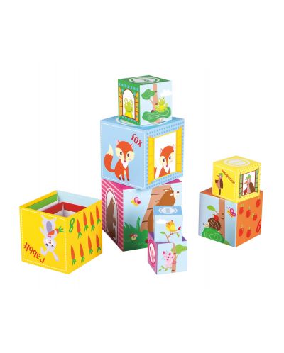 Кубчета за деца Lelin - Животни - 1