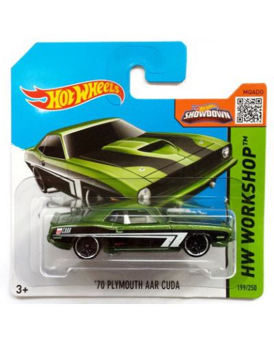 Hot Wheels Workshop - '70 Plymouth Aar Cuda