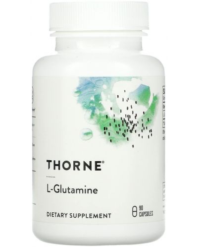 L-Glutamine, 90 капсули, Thorne - 1