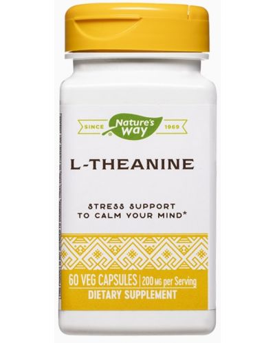L-Theanine, 60 капсули, Nature’s Way - 1