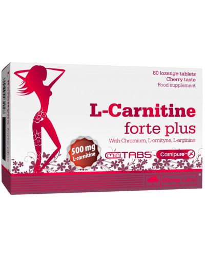 L-Carnitine Forte Plus, 80 таблетки, Olimp - 1
