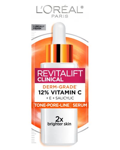 L'Oréal Revitalift Серум за лице Clinical, Vitamin C, 30 ml - 2